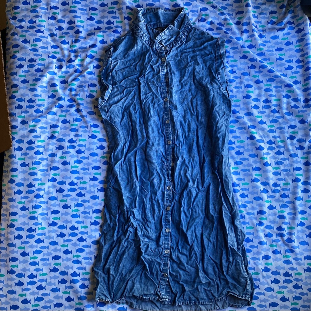 Blue Denim Dress
